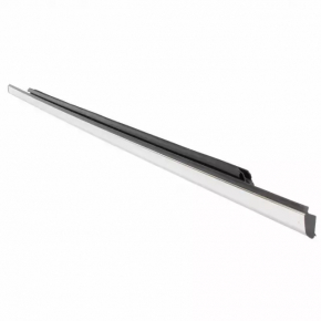 Door-glass molding, center rear right, Ford Edge 15-24 chrome