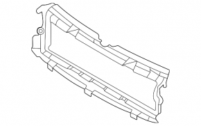 Land Rover Range Rover Evoque 19-23 2.0 Auxiliary Radiator Deflector