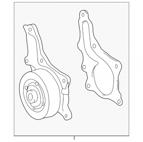 Water pump for Toyota Rav4 13-18
