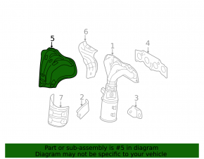 Toyota Camry V40 2.4 Manifold Guard