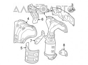 Toyota Camry V40 2.4 Manifold Guard