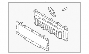 Hyundai Sonata 20-23 HEV EGR Cooler