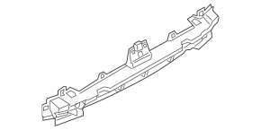 Rear Bumper Absorber BMW i3 14-17