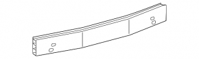 Toyota Prius 30 13-15 USA rear bumper reinforcement