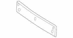 VW Tiguan 18-21 Type 2 Front Bumper License Plate