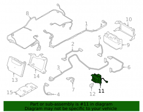 BMW X5 F15 16-18 Plug-in Main Battery Connector