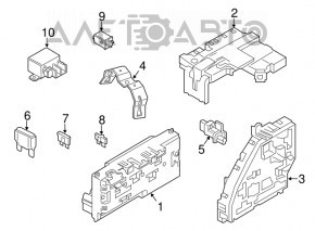 Fan Control Relay BMW X5 E70 07-13