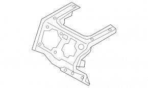 Nissan Leaf Charging Port Bracket 18-