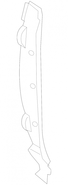 Left door-wing seal for Nissan Murano z52 15-24