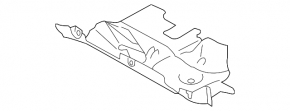 Passenger knee pad for Subaru Forester 2013 SH