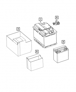 Jeep Compass 23-25 Large Battery Cover