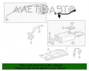 Front second lambda probe for Toyota Sienna 11-15 3.5