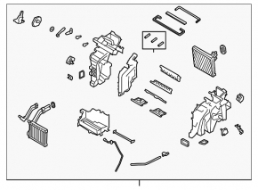 Heater assembly Hyundai Santa FE 19-20 AUTO