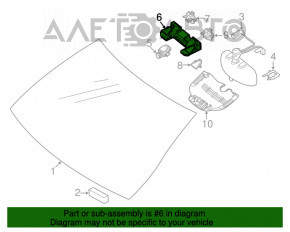 Mercedes GLC 16-19 Lane Monitoring Camera w/o High Beam