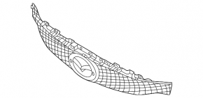 Radiator grill grille Mazda MX-30 22-26
