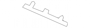 Front bumper mount right Ford Escape MK4 20- mount broken