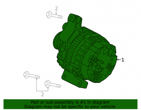 Land Rover Range Rover Velar 18-26 2.0T Generator for Heated Windshield Wipers