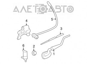 Nozzle sprayer Mini Cooper F56 3d 14- 1.5t