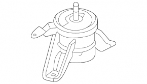 Right engine mount for Hyundai Sonata 17-19 2.4