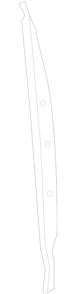 Wing seal door-wing right Cadillac ATS 13-
