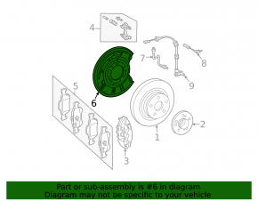 Brake Disc Cover Front Right Mercedes W211