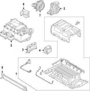 HEV fuse Kia Niro 17-22 HEV