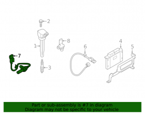 Crankshaft sensor Hyundai Elantra 21- 2.0 G4NS