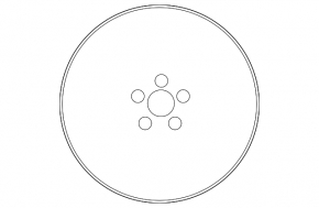 Wheel disk R17 5*114.3 Toyota Camry v55 15-17 SE