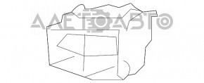 Headlight mount lower right Lexus RX350 RX450 10-12 OEM