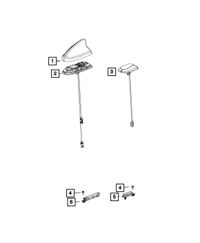 Dodge Challenger Antenna 13-23