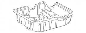 Battery tray Toyota Prius 50 16-22
