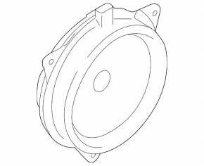 Subaru Forester 25-26 rear right door speaker