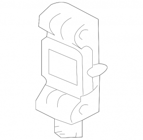 Front right airbag sensor for Mitsubishi Galant 04-12