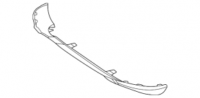 Front Bumper Lip Mercedes W167 GLE 350 450 20-23