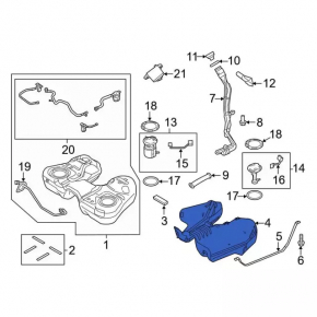 Ford Explorer 13-19 gas tank protection