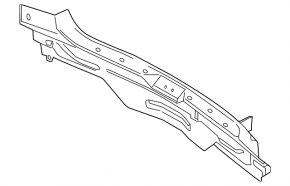 Lincoln Nautilus 19-23 Rear Panel 2 Pieces