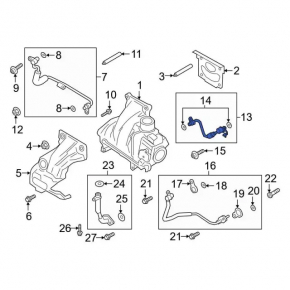 Ford Explorer 20-2.3T Turbocharger Return Line