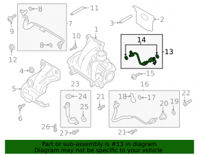 Ford Explorer 20-2.3T Turbocharger Return Line