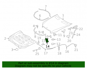 Mercedes W221 Bonnet Safety Hook