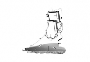 Cadillac ATS 13-19 Windshield Washer Reservoir with Neck and Sensor, Without Cap