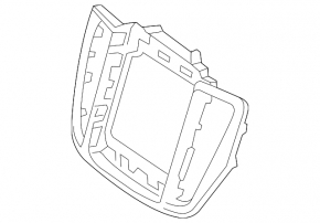 Front panel trim center Volvo XC60 18-23