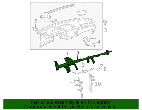 Reinforced under-torpedo pipe for Toyota Solara 2.4 04-08