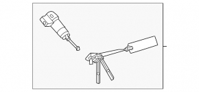 Kia EV6 22-24 front left door lock cylinder