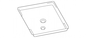 Subaru Forester 19-24 SK battery tray