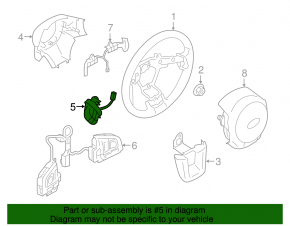 Subaru Outback 15-17 Display Switch