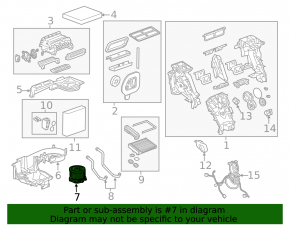 Heater Fan Motor GMC Terrain 18-19