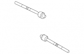 Steering rod right Nissan Versa Note 13-19 CTR