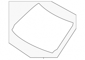 Nissan Rogue 23-26 windshield for camera