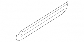 Lower rear right door trim for Land Rover Range Rover Evoque 19-23