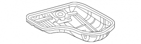 Oil pan Lexus UX200 19-